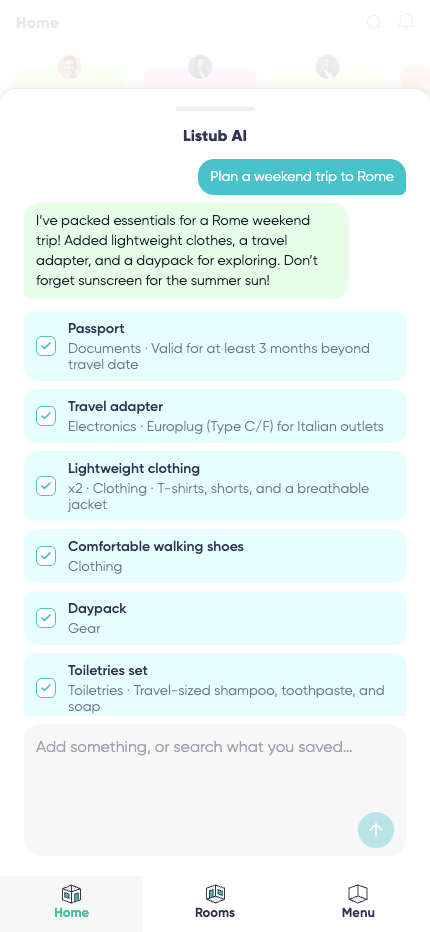 Personalized AI preview
