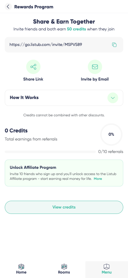 Reward Program Preview